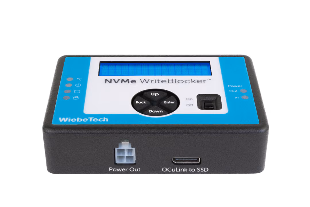 Forensic Write-Blocking Drive Docks
